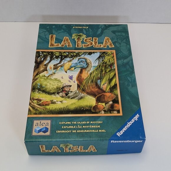 La Isla Board Game Ravensburger Alea Stefan Feld Island of Mystery 2014 Complete - Picture 11 of 11